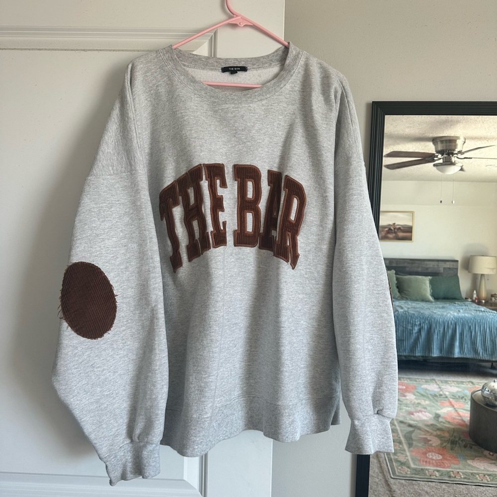 The Bar Elbow Patch Sweatshirt
